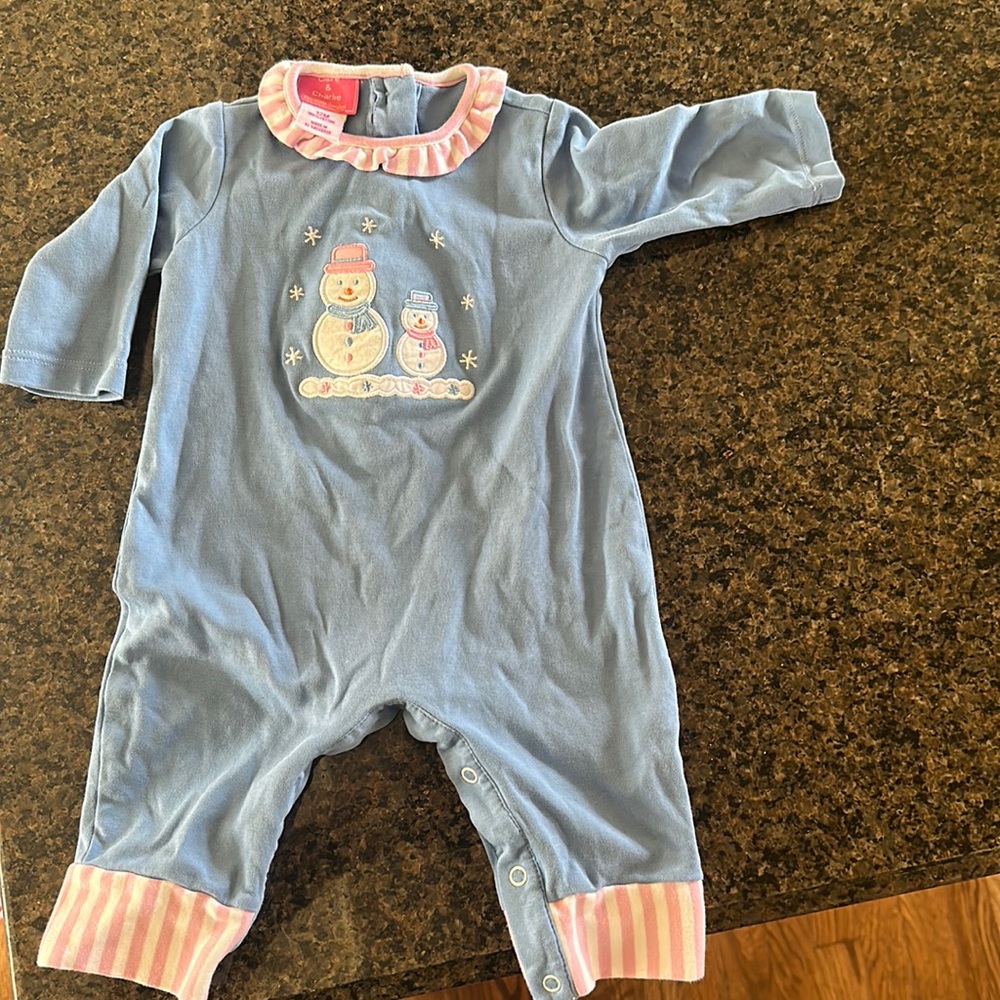 Snowman onesie